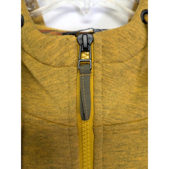 Alpine Design 1962 Anorak Pullover Jacket Hooded Yellow Green Mens Size XXL - Picture 3 of 9